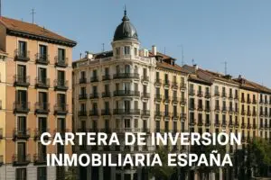 Cartera de inversión inmobiliaria España