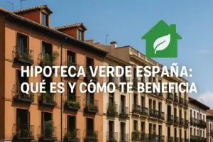 Hipoteca verde España qué es y cómo te beneficia en 2025