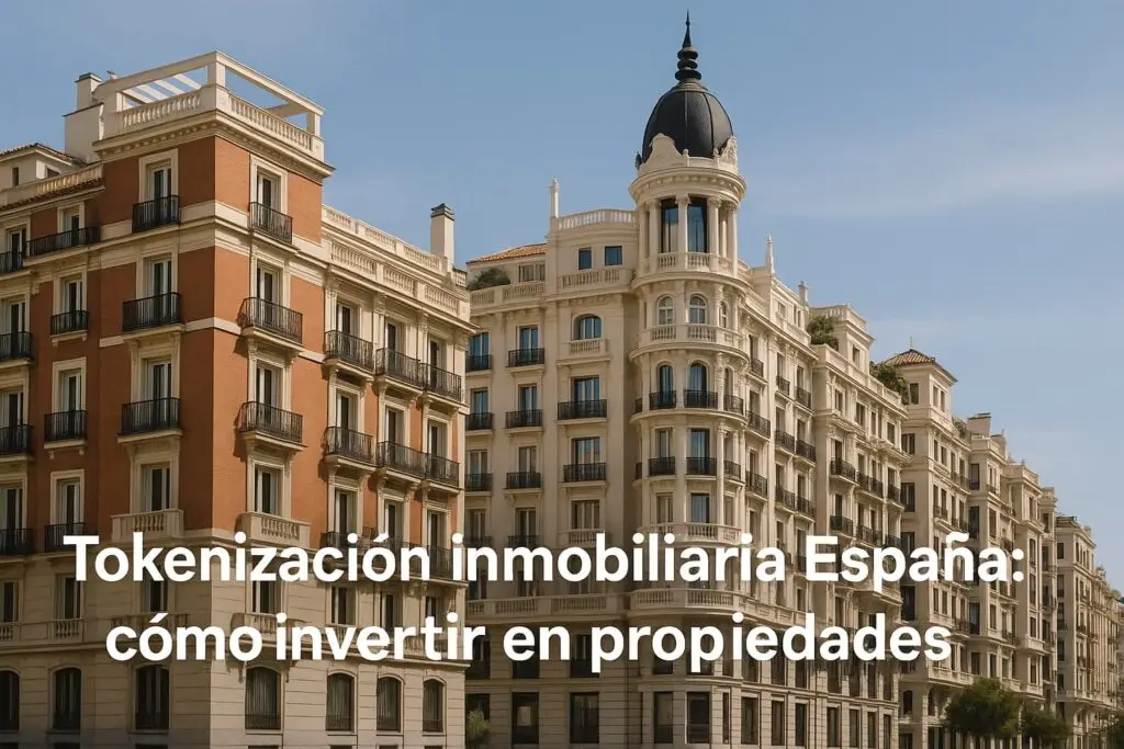 Tokenización inmobiliaria España cómo invertir en propiedades